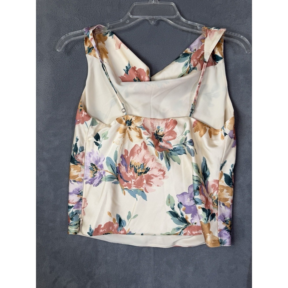 Abercrombie & Fitch Two Piece Skirt Set Floral Beach Vacation Size Small NWOT - Picture 4 of 9